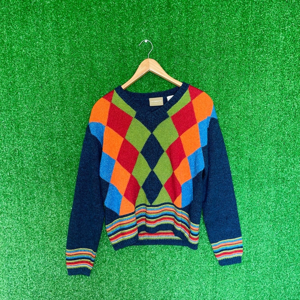 colorful vintage sweater